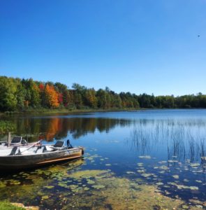 Early signs of fall at Twin Cedars Resort